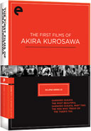 Cover of [Eclipse] The First Films of Akira Kurosawa - Criterion